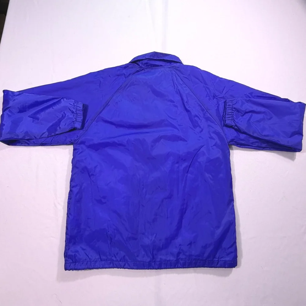 Augusta Sportswear Mens Small Blue Nylon Coaches Jacket Troop 60977 Corrine